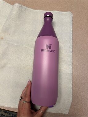 Stanley Two-Tone Pink and Purple Water Bottle